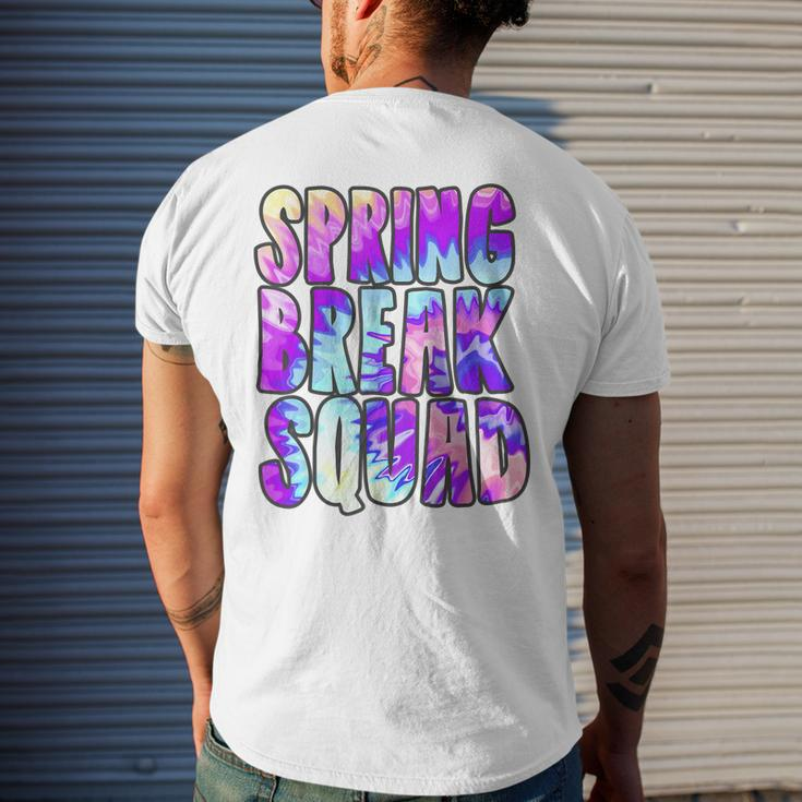 Spring Break Squad 2023 Family Spring Break Sunset 2023 Men's Back Print T-shirt Gifts for Him
