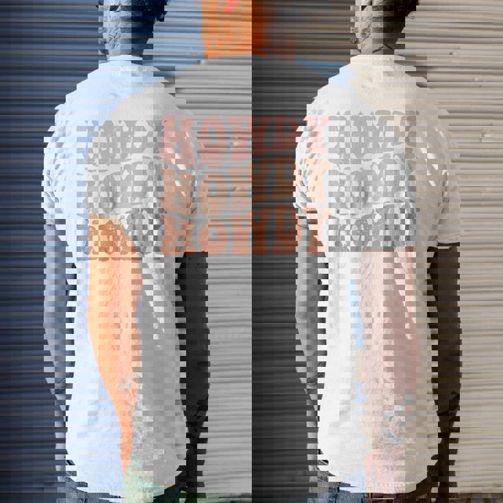 Vintage Howdy Western Life Rodeo Country Music Cowgirls Men's Back Print T-shirt Gifts for Him Vintage Howdy Western Life Rodeo Country Music Cowgirls Men's Back Print T-shirt Gifts for Him