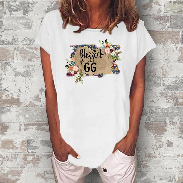 Blessed Gg Grandma T Women's Loosen T-Shirt