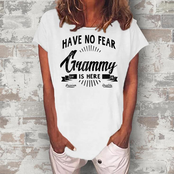 Have No Fear Grammy Is Here Grandma Women's Loosen T-Shirt