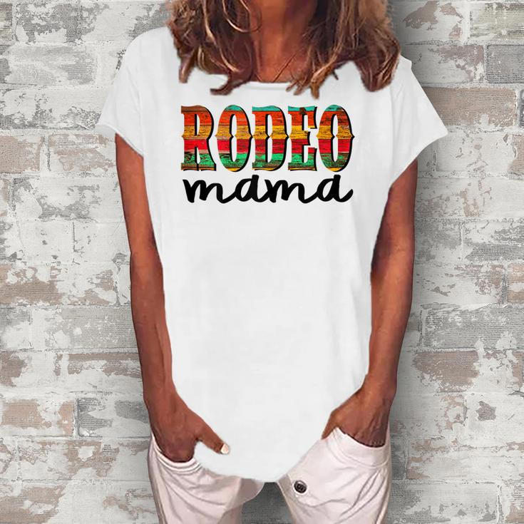 Rodeo Mama T Horse Lover Racing Women's Loosen T-Shirt