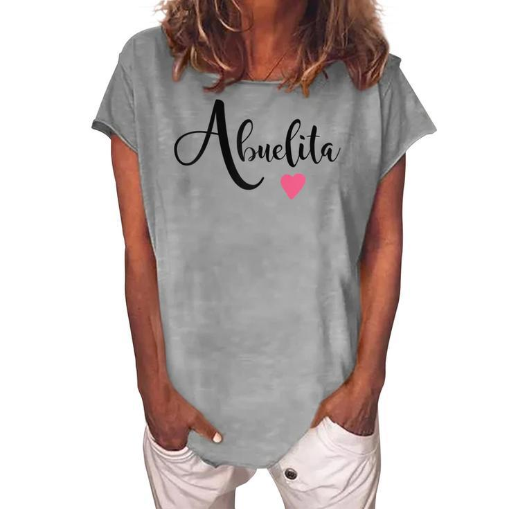 Pretty Abuelita For Your Latina Spanish Mexican Grandma Women's Loosen T-Shirt