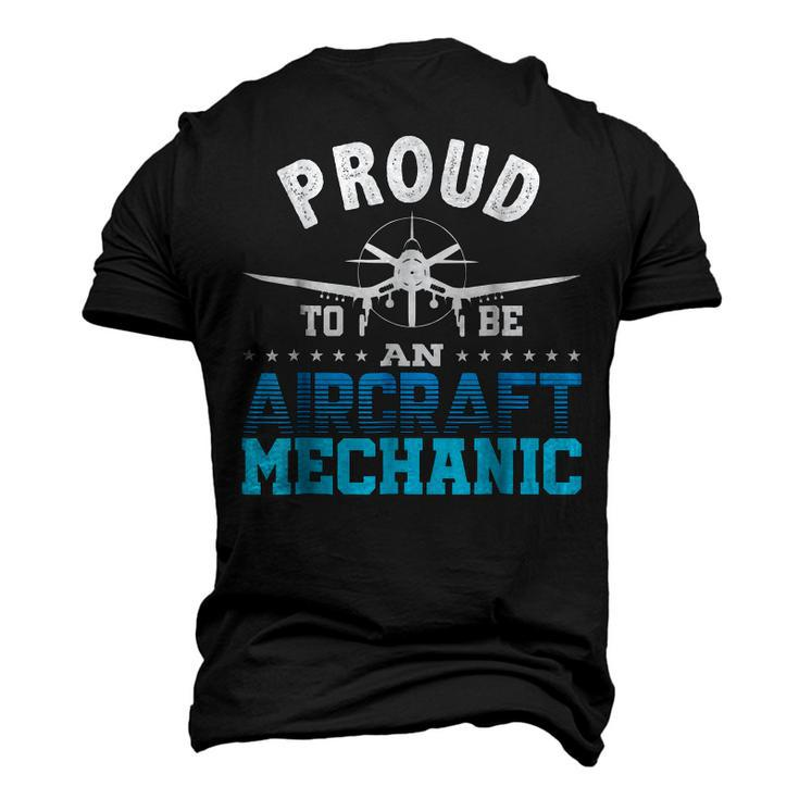 Aircraft Mechanic T Airplane Aviation Engineer Men's 3D T-Shirt Back Print