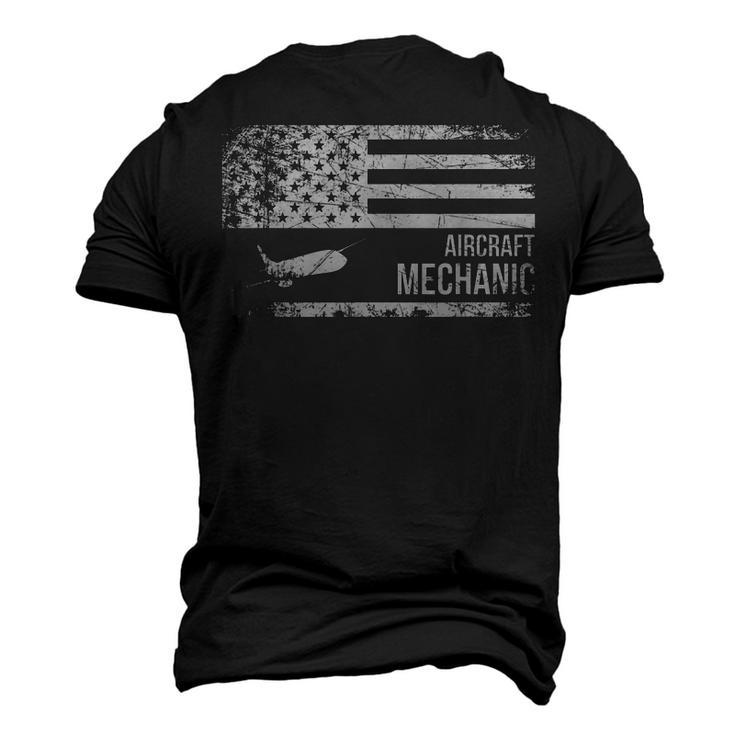 Aircraft Mechanic Cute Aircraft Work Men's 3D T-Shirt Back Print