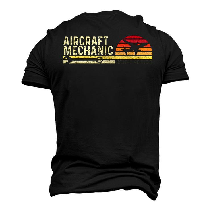 Aircraft Mechanic Limited Edition Airplane Aviation Lover Men's 3D T-Shirt Back Print