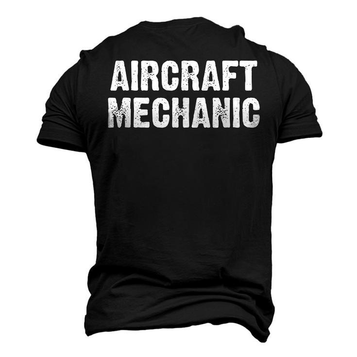 Aircraft Mechanic Tools Men's 3D T-Shirt Back Print
