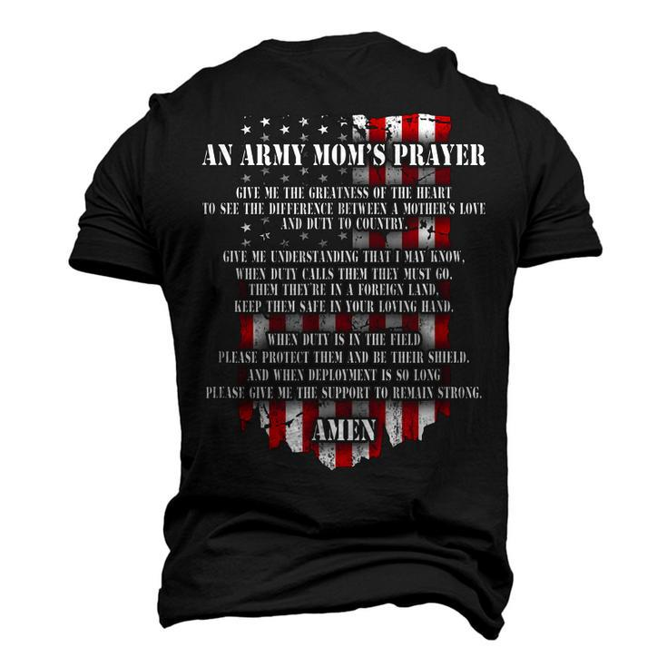 An Army Moms Prayer Red Friday Military Mom Army Mom Men's 3D T-Shirt Back Print