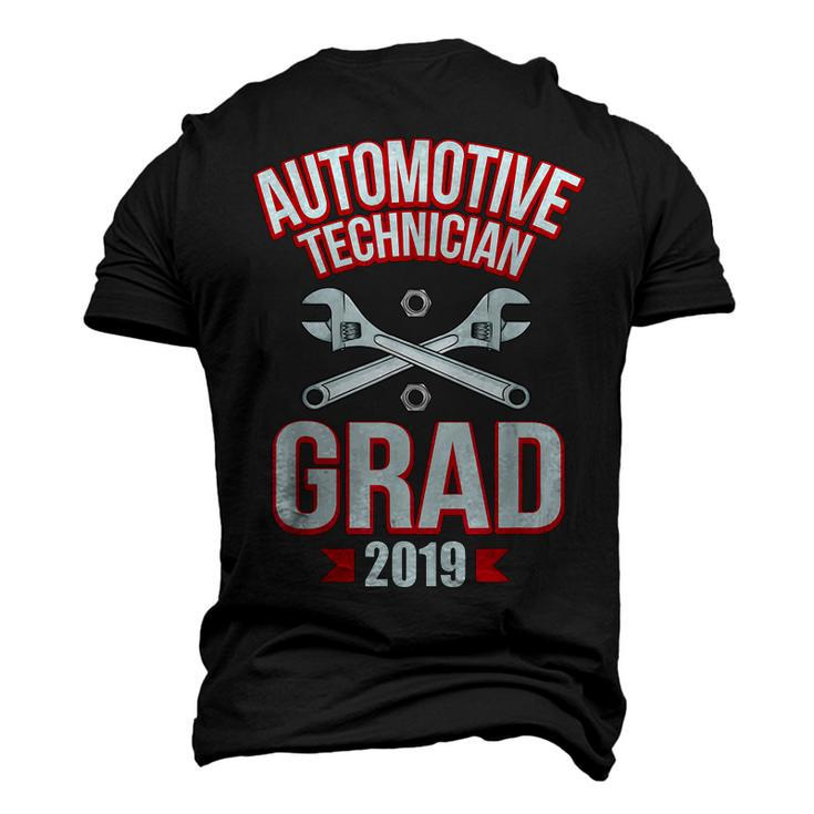 Automotive Technician Mechanic Repair Grad Graduation Men's 3D T-Shirt Back Print