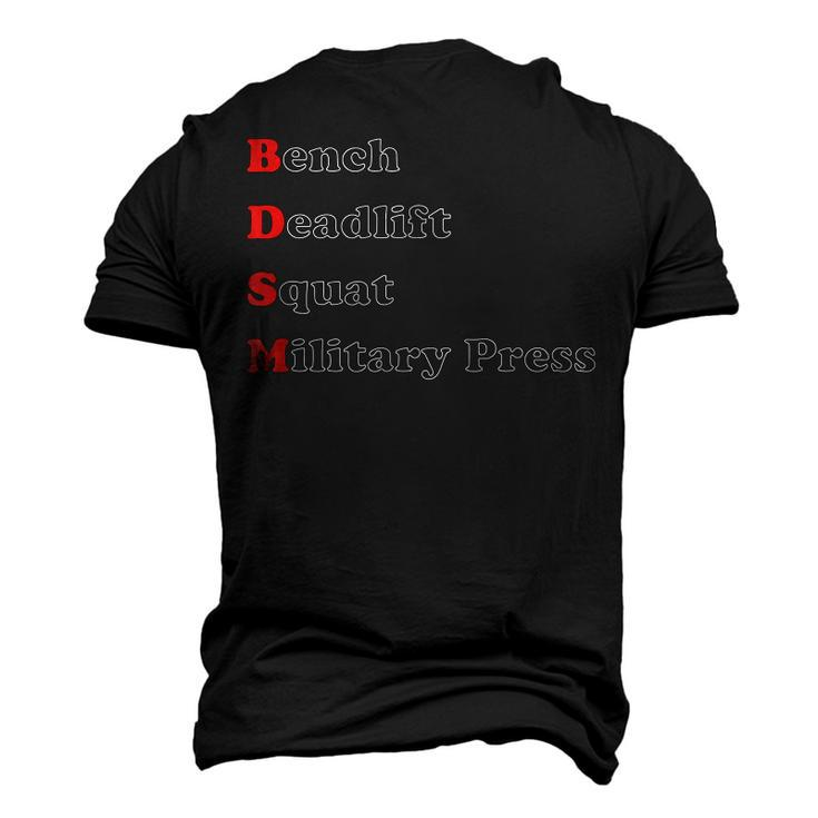 Im Into Bdsm Bench Squat Deadlift Military Press Men's 3D T-Shirt Back Print