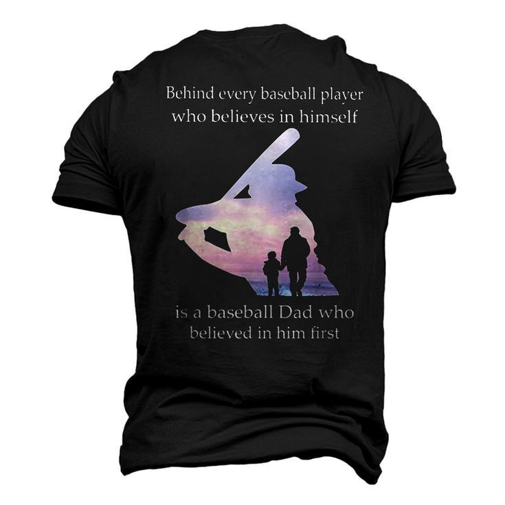 Behind Every Player Dad Men Grandpa Men's 3D T-Shirt Back Print