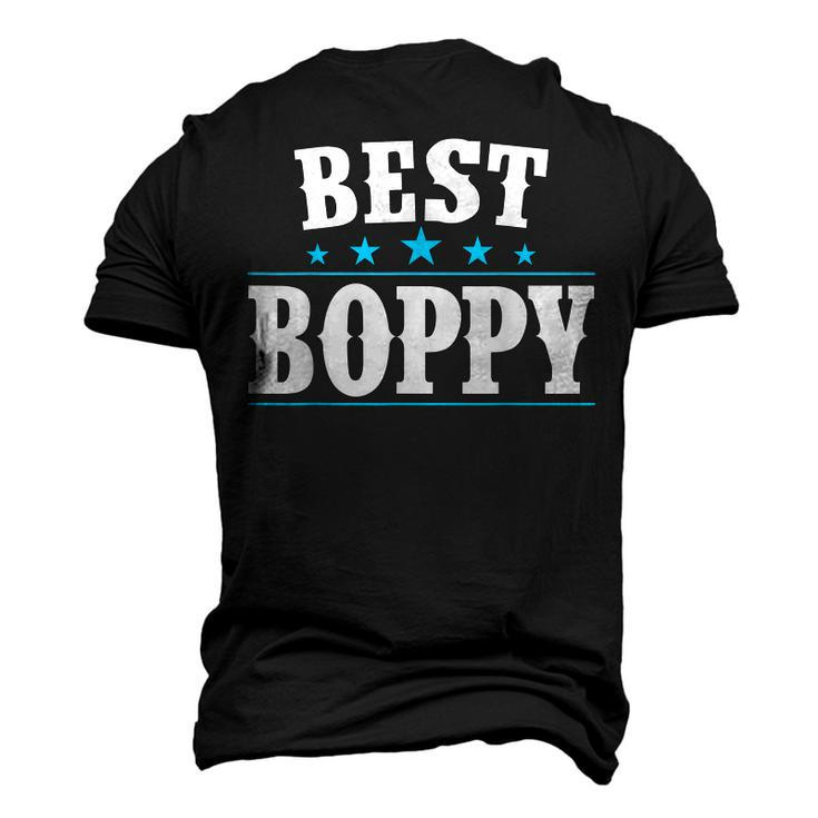Best Boppy For Worlds Greatest Grandpa Men's 3D T-Shirt Back Print