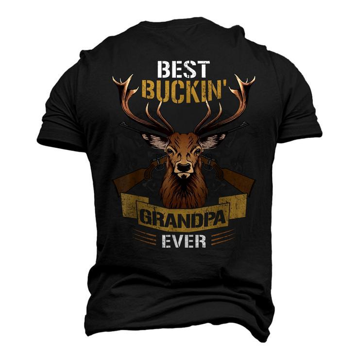 Best Buckin Grandpa Ever Deer Hunters Men's 3D T-Shirt Back Print