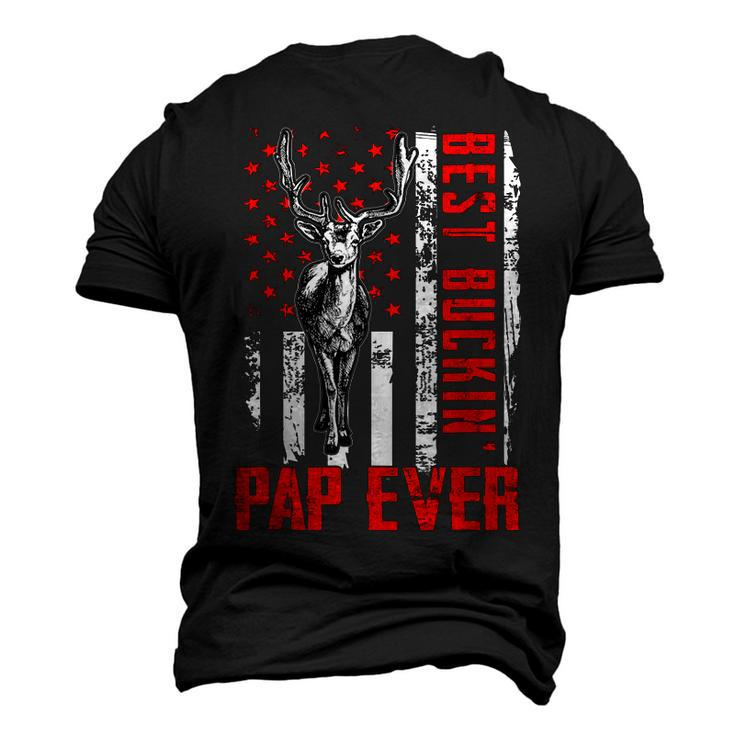 Best Buckin Pap Ever Deer Hunting Fathers Day Men's 3D T-shirt Back Print