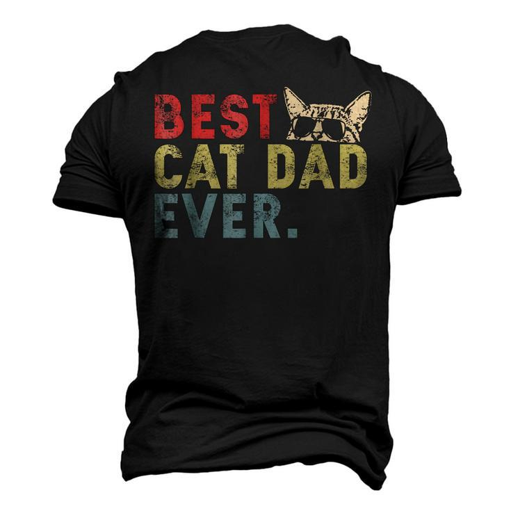 Best Cat Dad Ever For Cat Daddy Men's 3D T-shirt Back Print