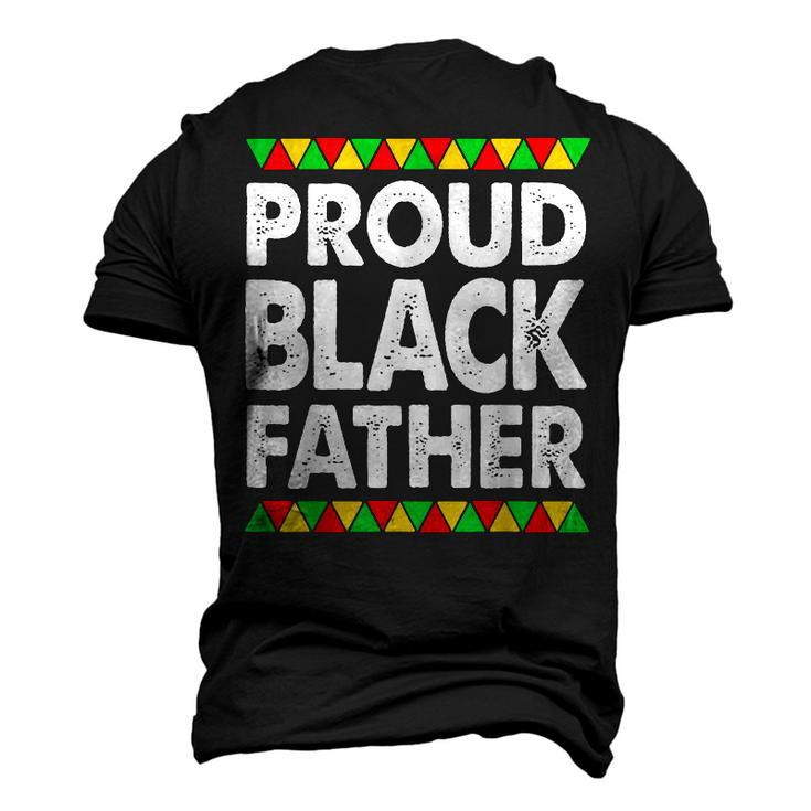 Black African Men Proud Black Father Empowerment Men's 3D T-Shirt Back Print