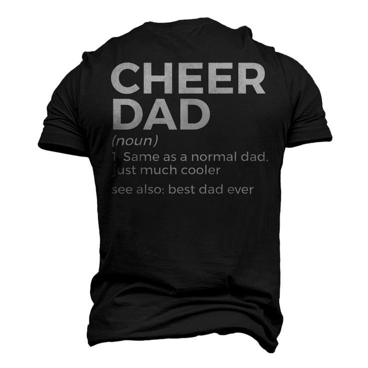 Cheer Dad Definition Best Dad Ever Cheerleading Men's 3D T-shirt Back Print