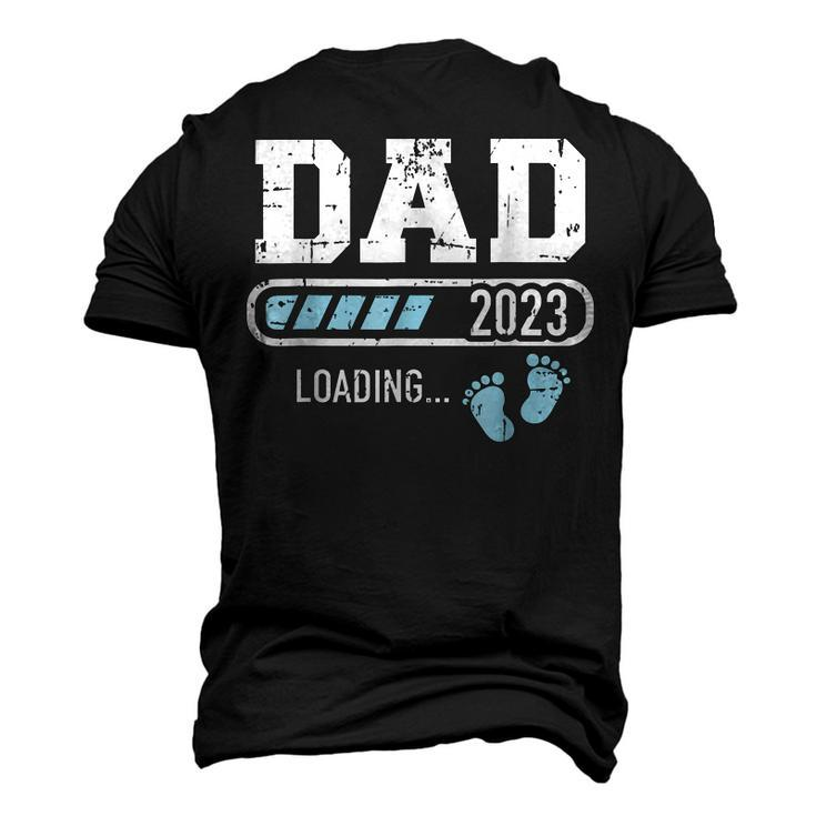 Dad 2023 Loading For Pregnancy Announcement Men's 3D T-Shirt Back Print