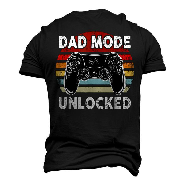 Dad Mode Unlocked Game R Player Father Mother Love Men's 3D T-Shirt Back Print