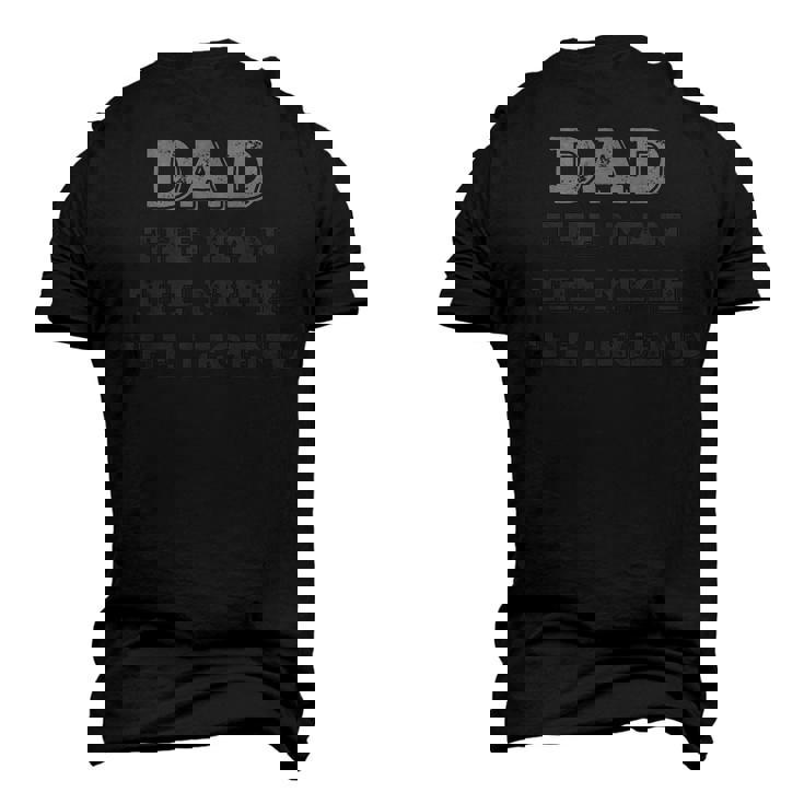 Dad The Myth The Legend Vintage Dad Legend Men's 3D T-shirt Back Print