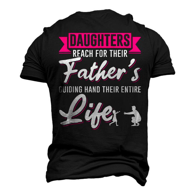 Daughter Father Dad Daddy Papa Poppa Stepdad Children Men's 3D T-Shirt Back Print