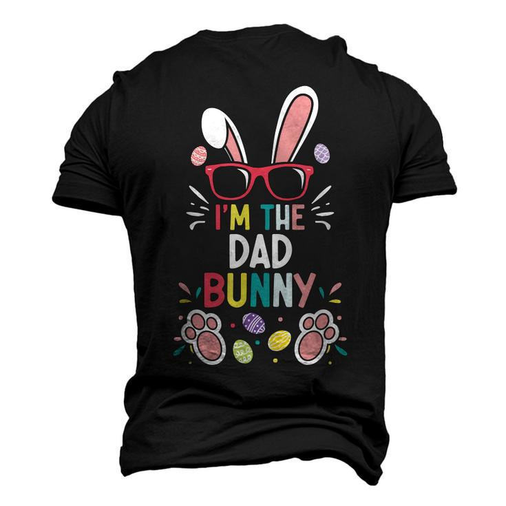 Easter Matching Im The Dad Bunny Rabbit Daddy Men's 3D T-Shirt Back Print