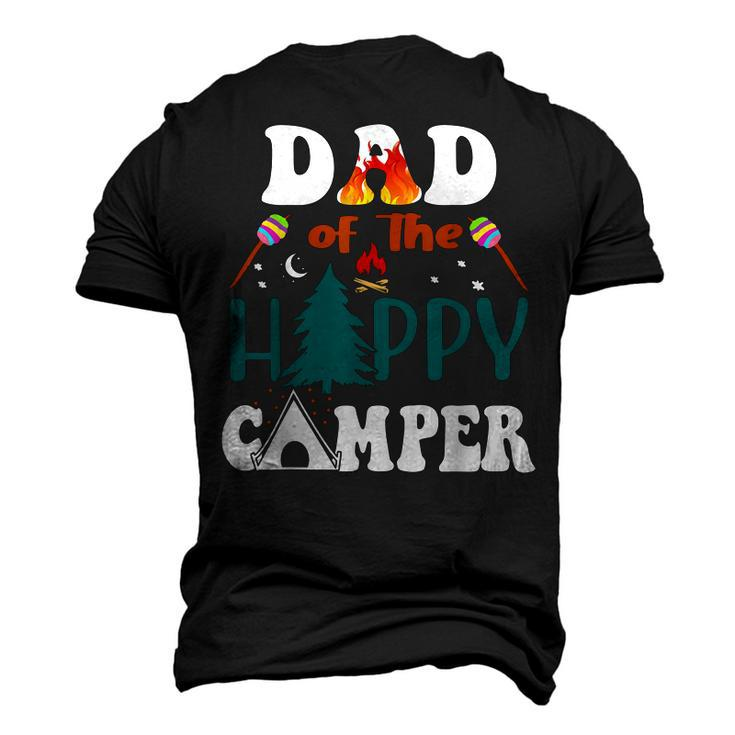 Family Camping Trip Dad Of The Happy Camper Men's 3D T-Shirt Back Print