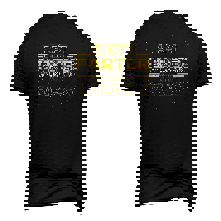 Father Best Farter In The Galaxy For Father Men's 3D T-Shirt Back Print
