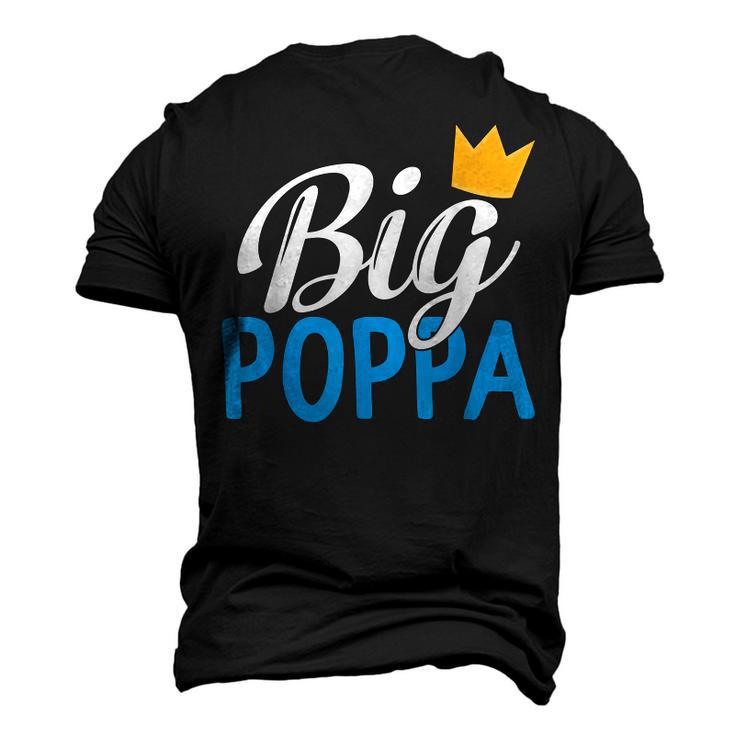 Fathers Day Big Poppa Hip Hop Dad Music King Rock Men Men's 3D T-Shirt Back Print