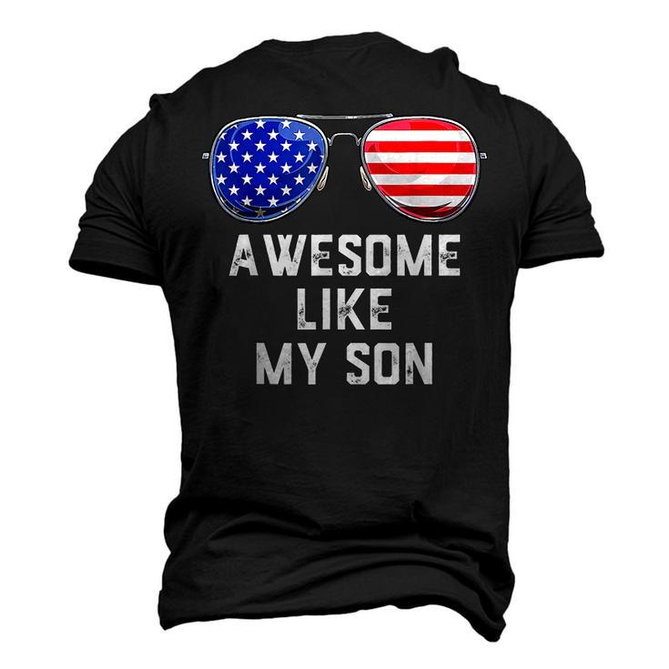 Fathers Day Dad Awesome Like My Son Men's 3D T-shirt Back Print