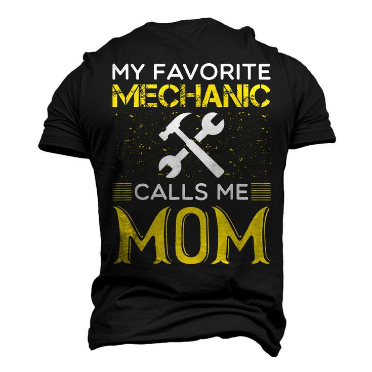 My Favorite Mechanic Calls Me Mom Men's 3D T-Shirt Back Print