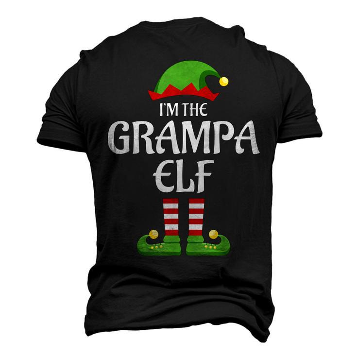 Im The Grampa Elf Matching Christmas Grandpa Men's 3D T-Shirt Back Print