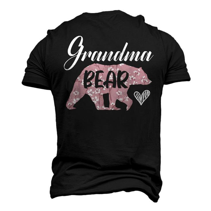Grandma Bear Lover Grandmother Granny Grandparents Day Men's 3D T-shirt Back Print