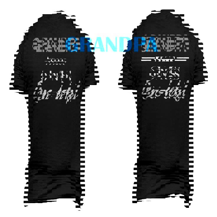 Grandpa Of Miss Onederful 1St Birthday First Onederful Men's 3D T-Shirt Back Print