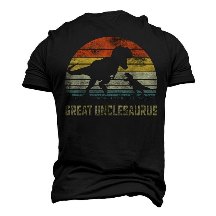 Great Unclesaurus T Rex Dinosaur Great Uncle Saurus Men's 3D T-Shirt Back Print