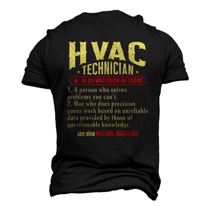 Hvac Mechanic Certified Hvac Tech Hvac Technician Men's 3D T-Shirt Back Print