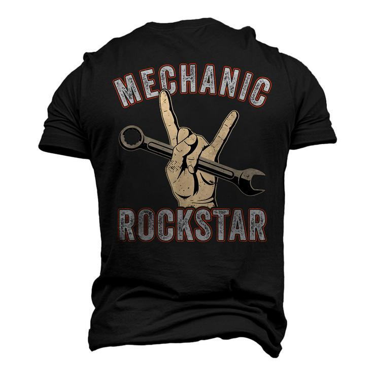 Mechanic Garage Car Enthusiast Man Cave For Garage Men's 3D T-Shirt Back Print