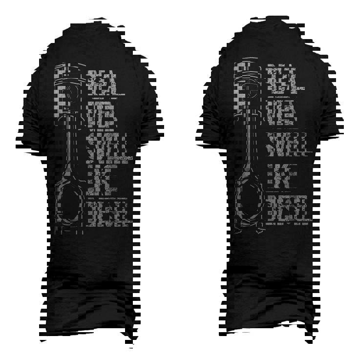 Mechanic T Real Men Smell Like Diesel Men's 3D T-Shirt Back Print