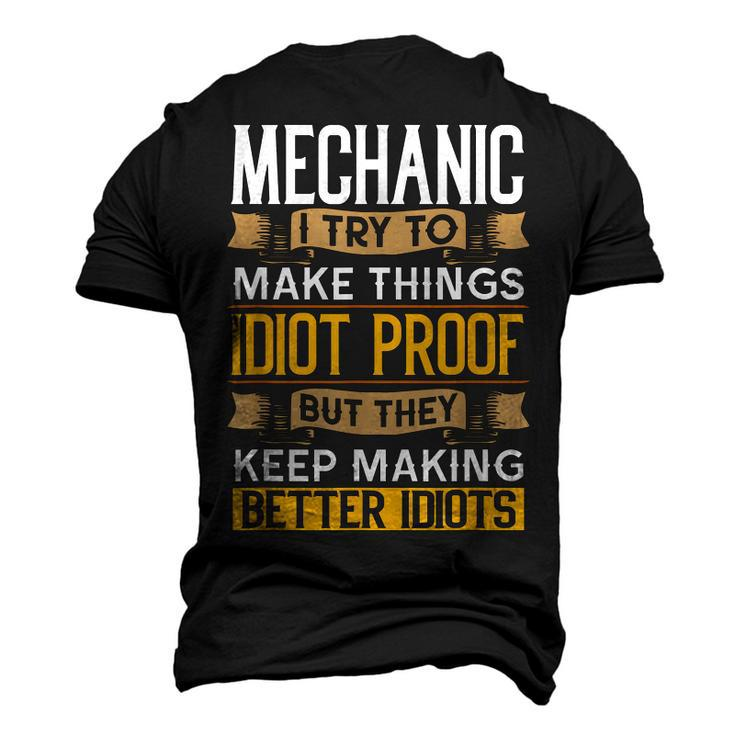 Mechanic Sarcastic Graphic Repair Shop Men's 3D T-Shirt Back Print