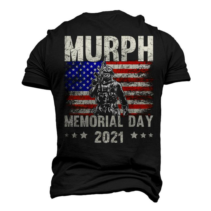 Memorial Day Murph Us Military On Back Men's 3D T-Shirt Back Print