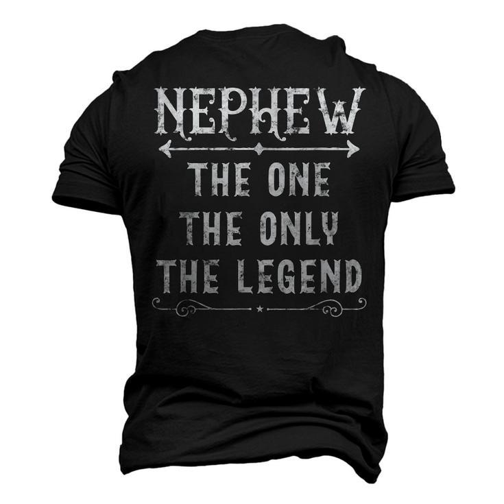 Nephew The One The Only The Legend Fathers Day Nephew Men's 3D T-shirt Back Print