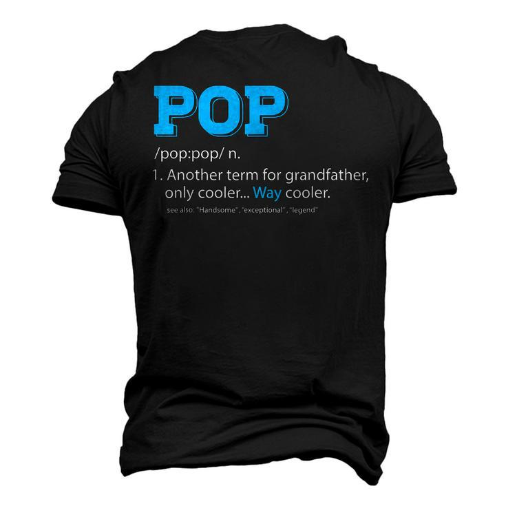 Pop For Grandpa Pop Definition For Grandfather Men's 3D T-Shirt Back Print
