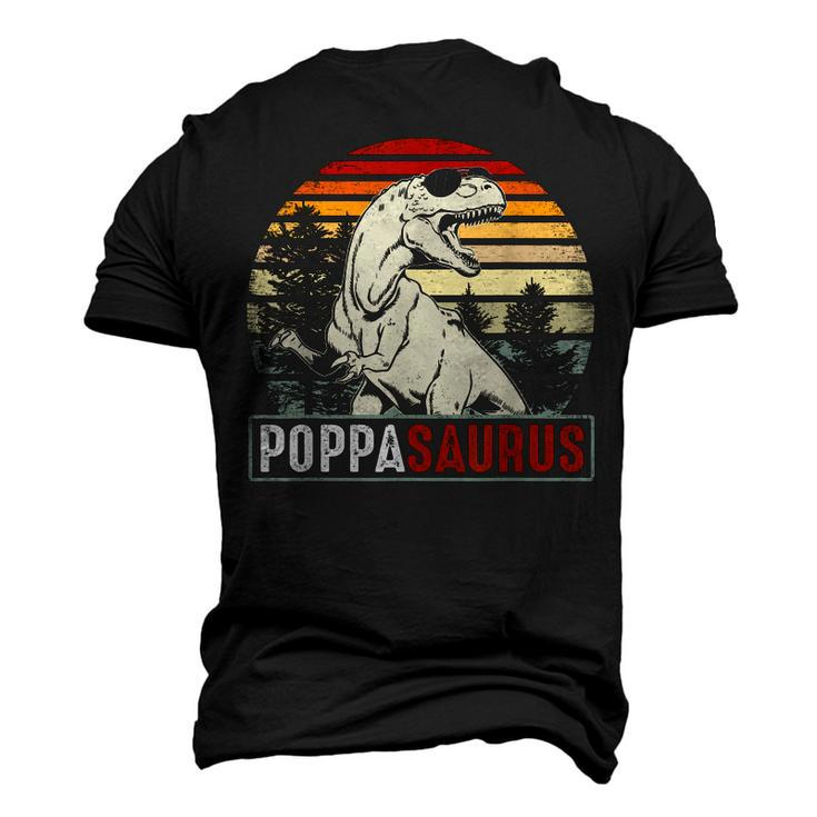Poppasaurus Poppa Saurus Dinosaur Vintage Men's 3D T-Shirt Back Print