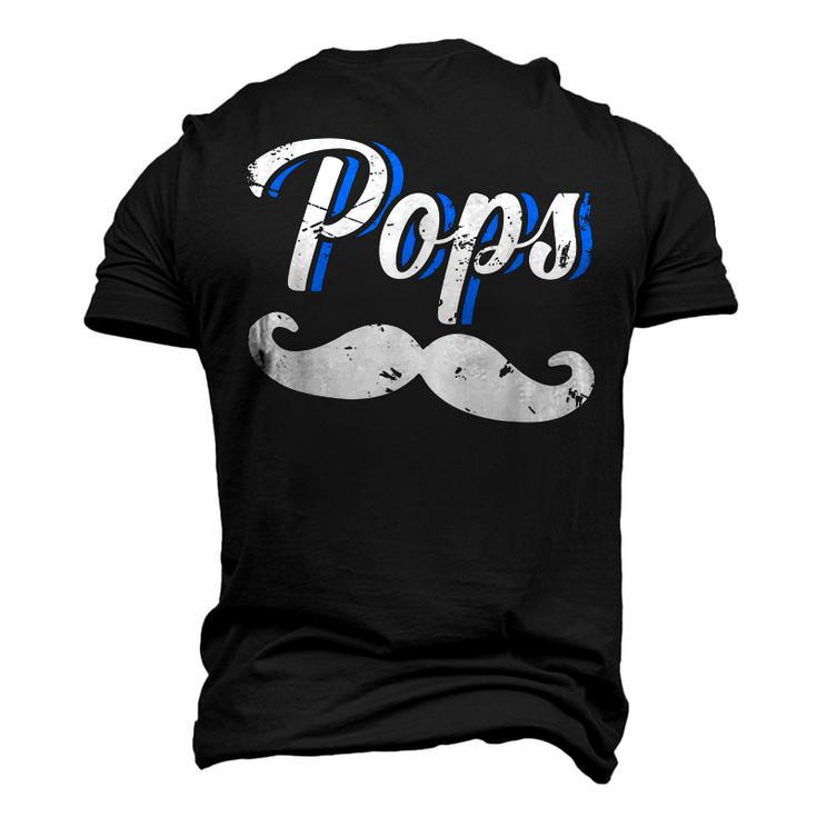 Pops Poppa Papa Father Dad Daddy Husband Stepdad Grandpa Men's 3D T-Shirt Back Print