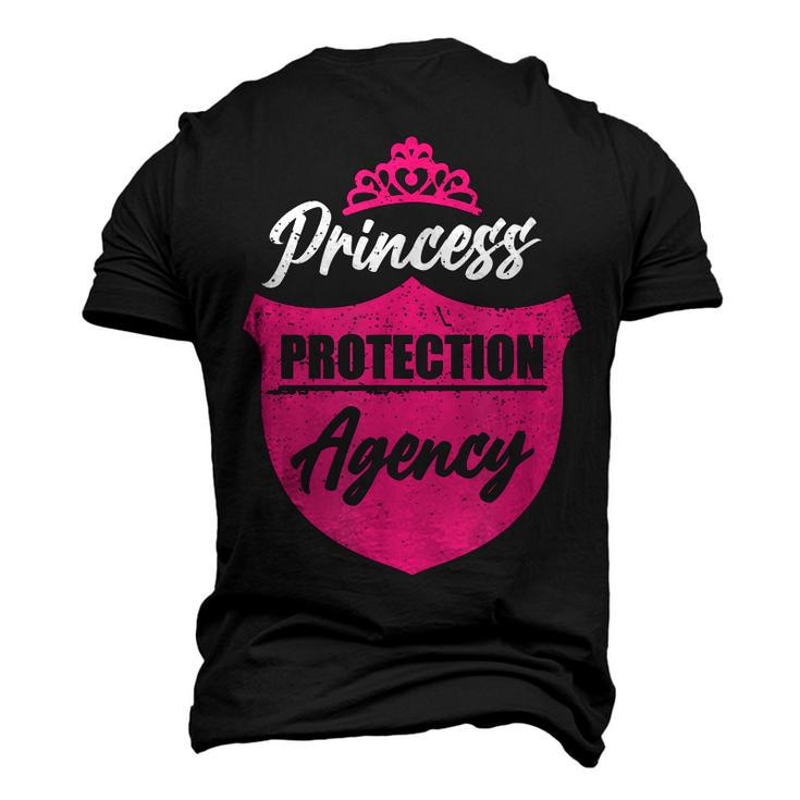 Princess Protection Agency For Fathers & Bachelorette Men's 3D T-Shirt Back Print