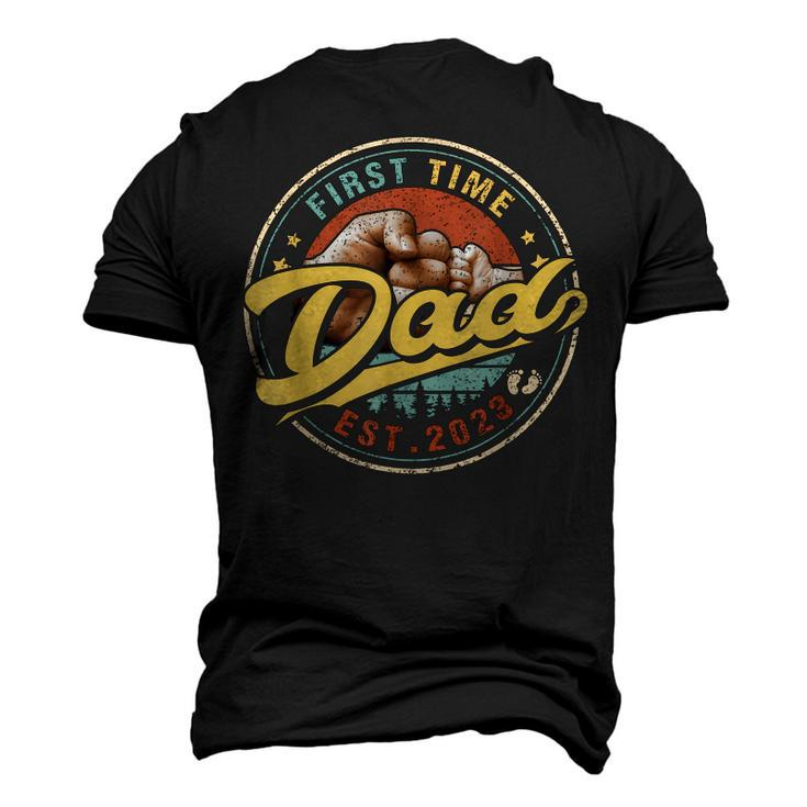 Promoted To Dad 2023 For New Dad First Time Men's 3D T-Shirt Back Print