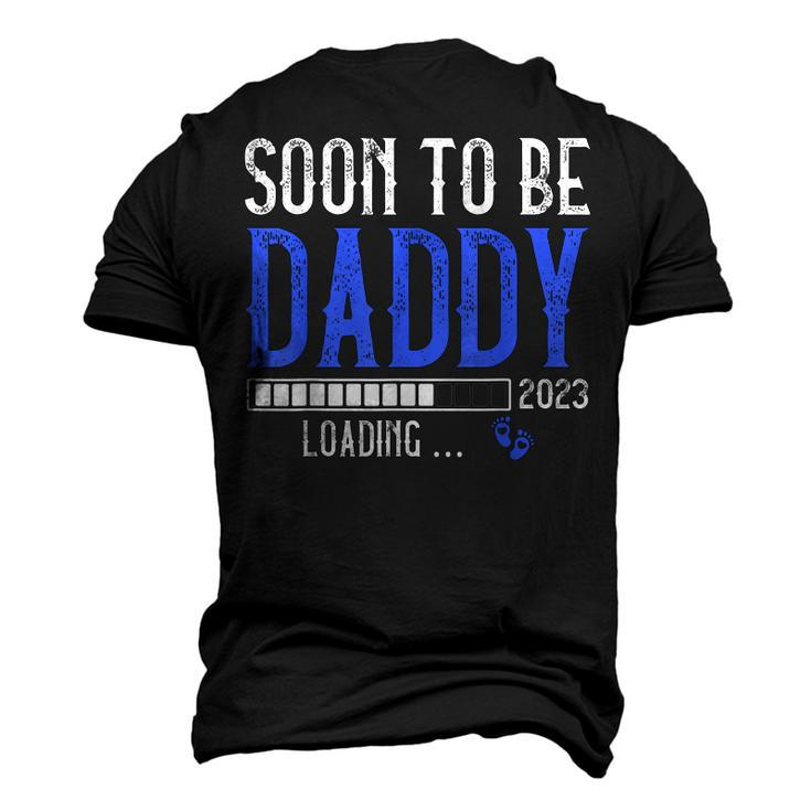 Soon To Be Daddy Est2023 New Dad Pregnancy Men's 3D T-Shirt Back Print