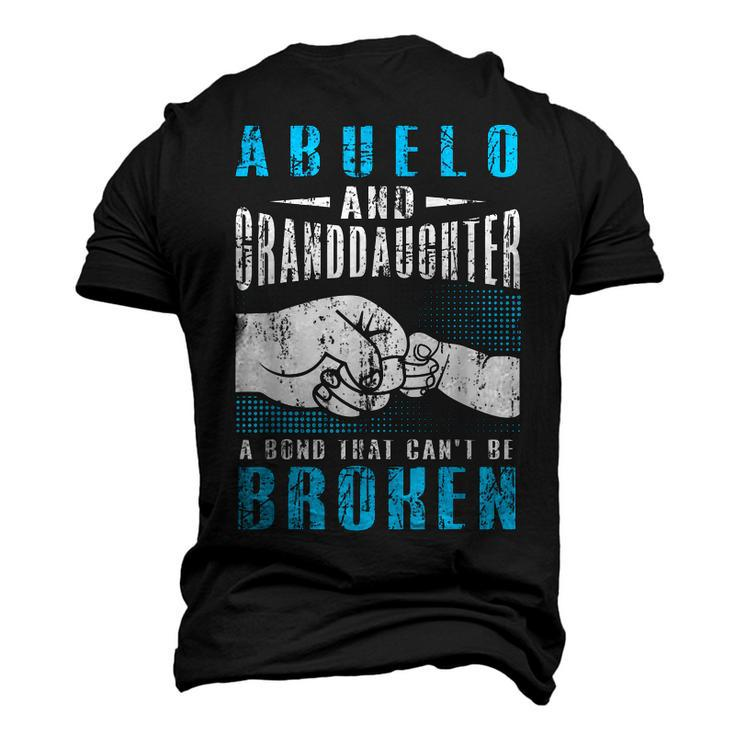 Spanish Grandpa Abuelo Granddaughter Fathers Day Men's 3D T-Shirt Back Print