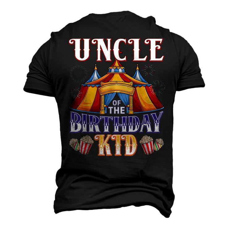 Uncle Of The Birthday Ringmaster Circus Party Men's 3D T-Shirt Back Print