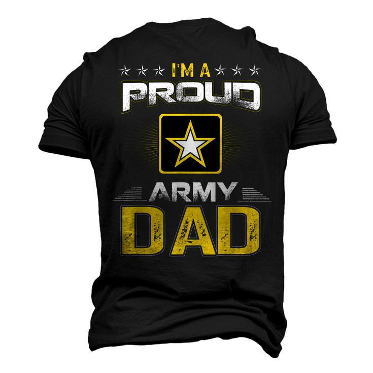 Us Army Proud Us Army Dad Military Veteran Pride Men's 3D T-Shirt Back Print