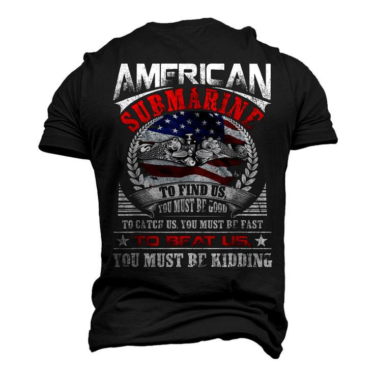 Us Military Submarine For A Veteran Submariner Men's 3D T-Shirt Back Print